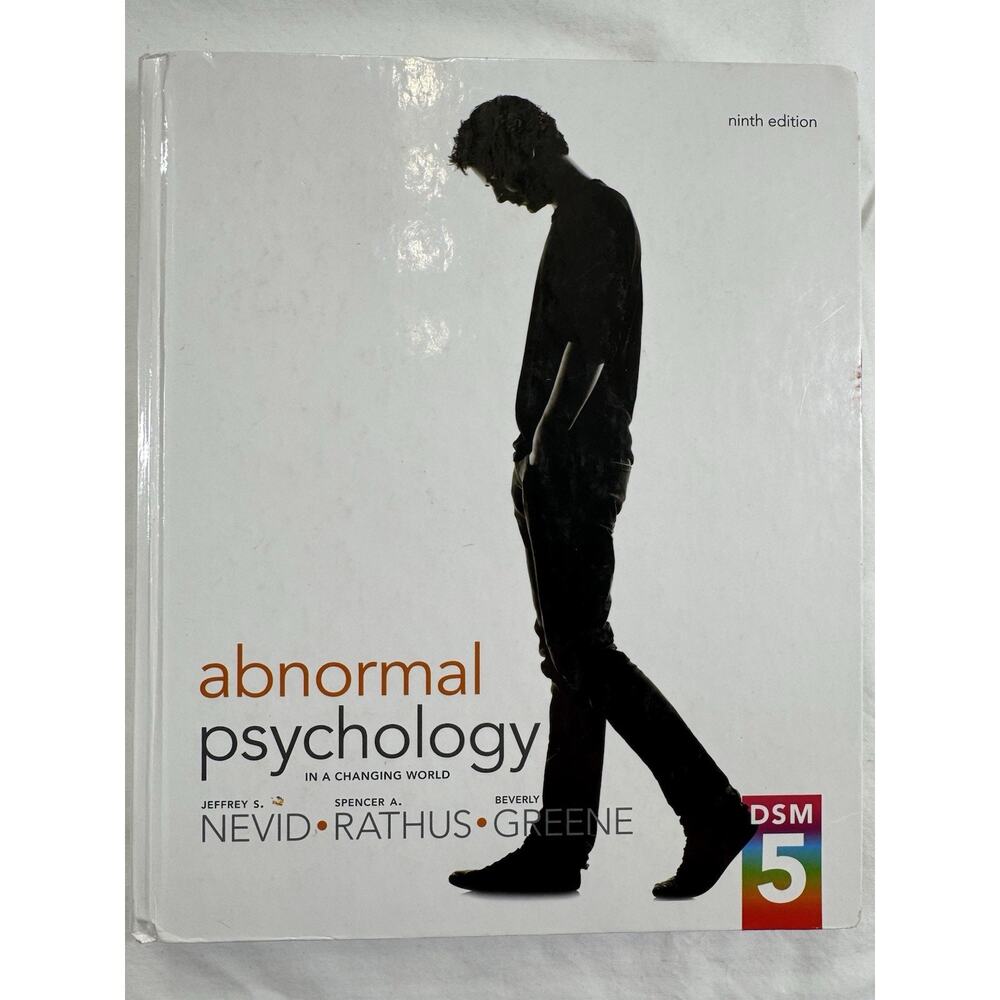 Abnormal Psychology in a Changing World (9th Edition) - Hardcover - VERY GOOD